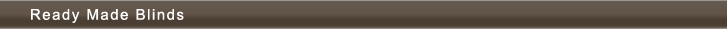 ready made blinds